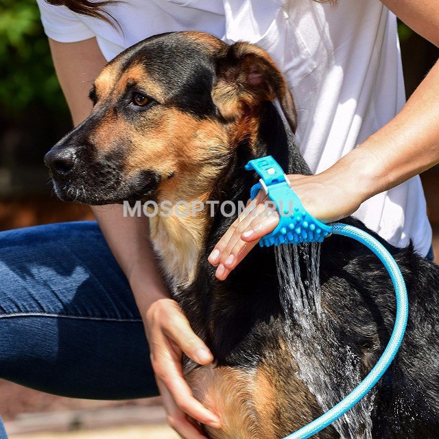 Щетка-душ для собак PET BATHING TOOL оптом - Фото №4